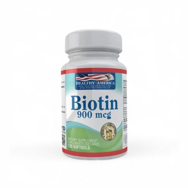 Biotina 900mcg 120 Softgels